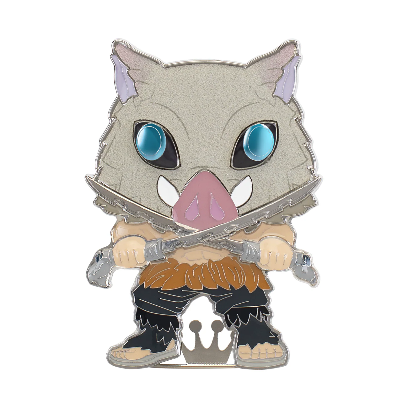 Funko Pop! Sized Pins: Demon Slayer – Inosuke Hashibira Chase Pin