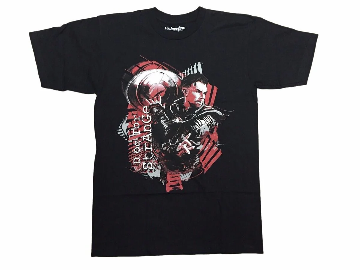 Doctor Strange Movie Amulet Marvel Comics Adult T-Shirt - Image 1