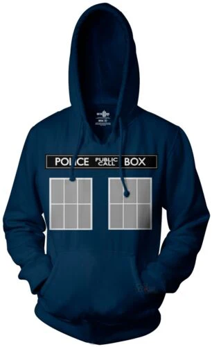 Doctor Who Tardis Police Box Call Box Bbc Hoodie - Image 2