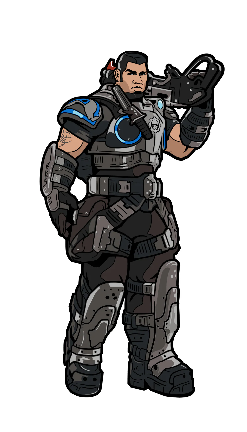 FiGPiN AP Artist Proof Gears of War Dominic "Dom" Santiago 273 Collectible Enamel Pin - Image 1