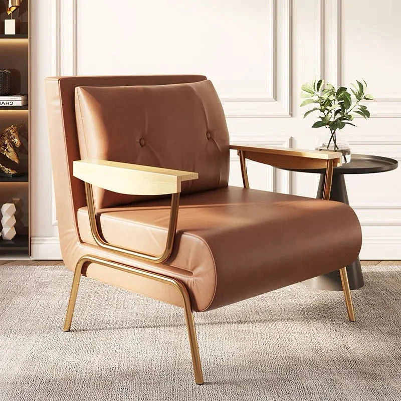 Minimalist Japanese Style Foldable Lounge Bed Chair - Image 1