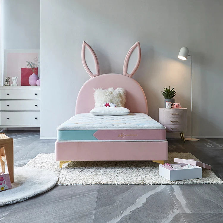 Rabbit Ears Pink Cute Kids Bed - Image 2