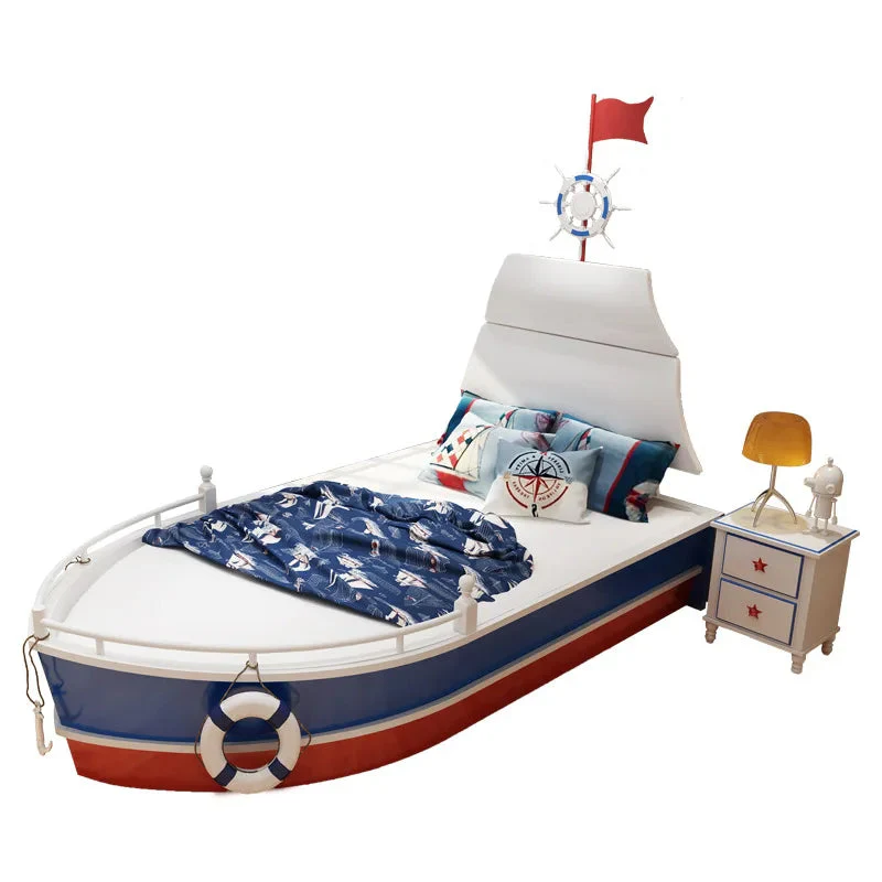 Sailor Ocean Adventure Wooden Boat Kids Bed - Image 3
