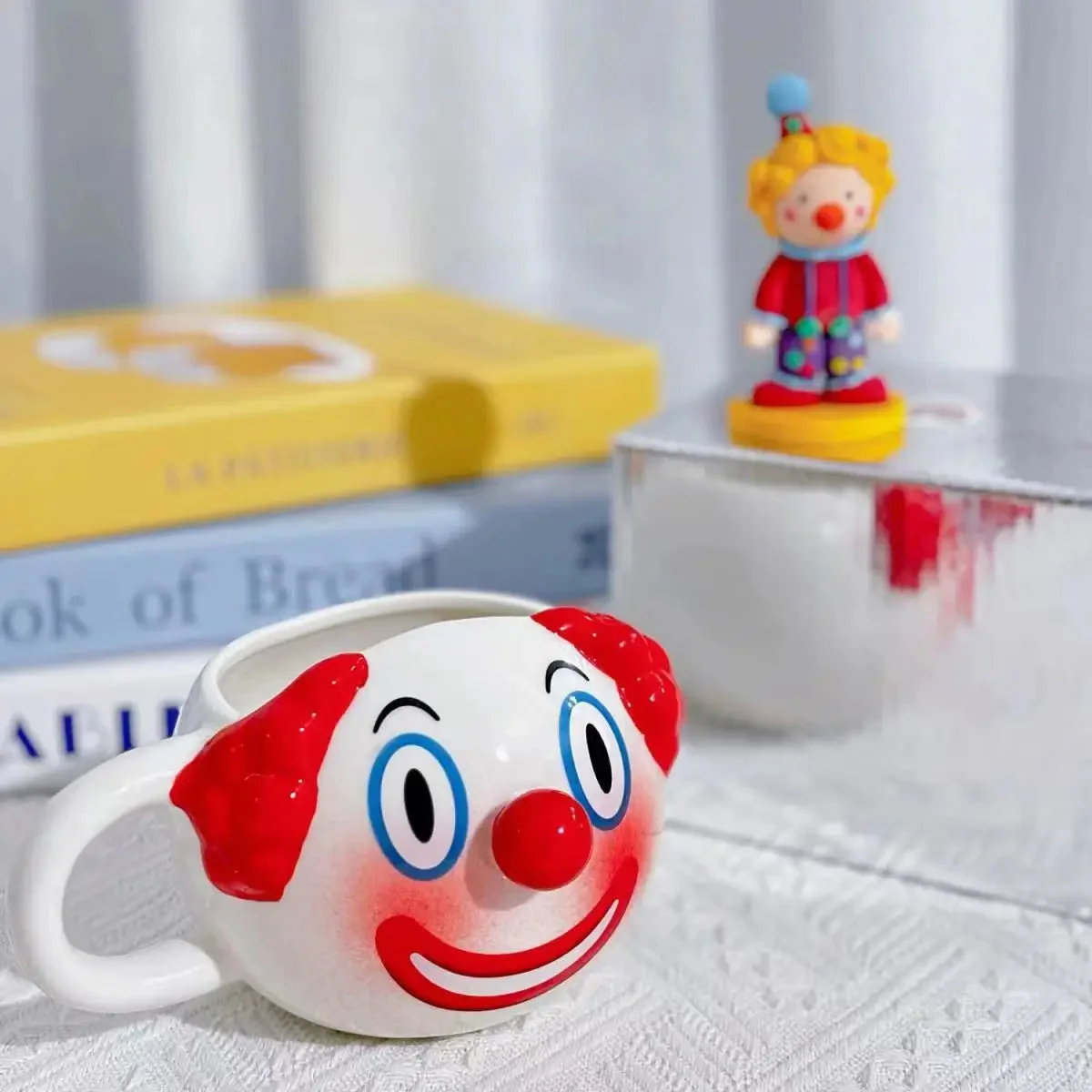 Creepy Clown Ceramic Coffee Mug - Image 3