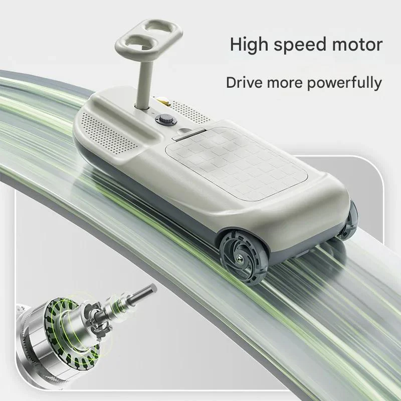 Anti-Rollover Built-in Mop Electric Cleaner - Image 3