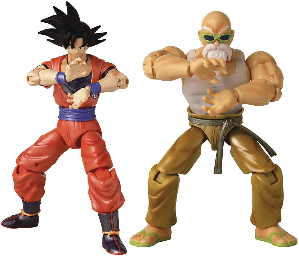 Dragon Ball Dragon Starts Goku And Master Roshi 2021 Convention Exclusive Action Figure Set - Image 1