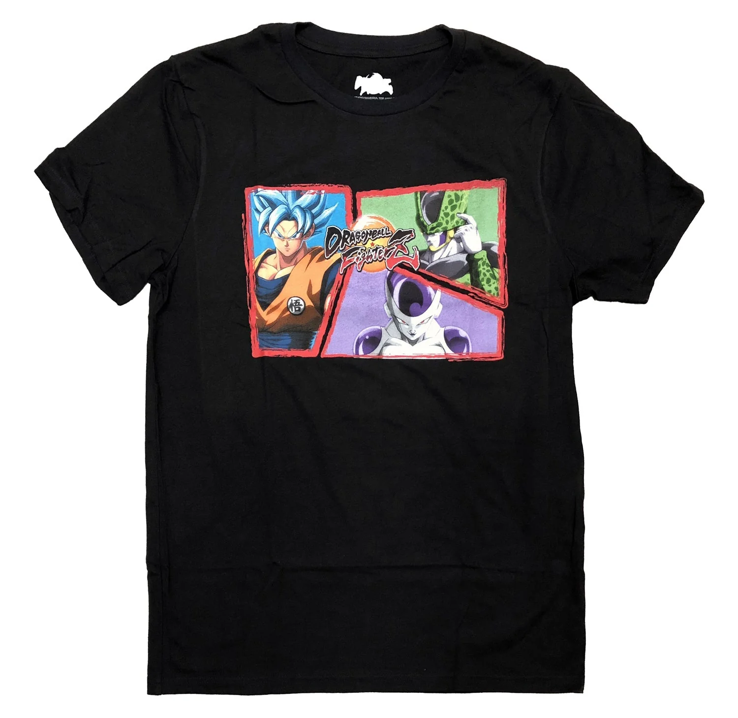 Dragon Ball FighterZ Goku Cell Frieza Adult T-Shirt - Image 1