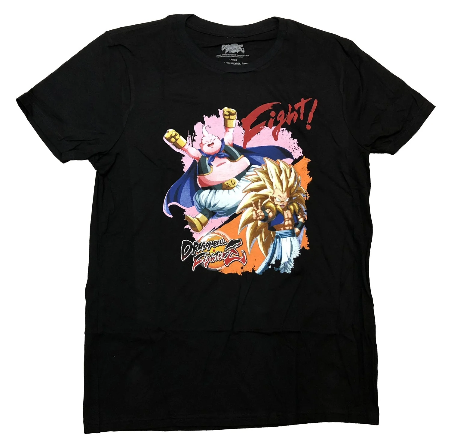 Dragon Ball FighterZ Gotenks And Buu Adult T-Shirt - Image 2