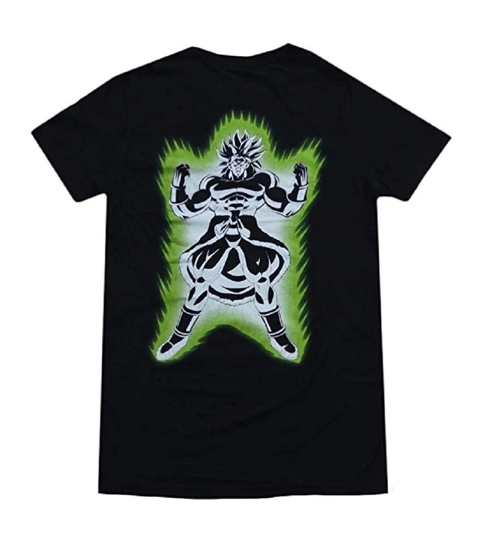Dragon Ball Super Broly Movie Full Power Super Saiyan Broly Anime T-Shirt - Image 1
