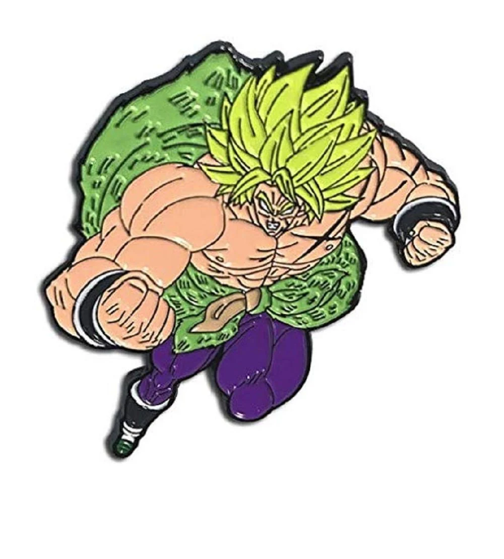 Dragon Ball Super Broly – Super Saiyan Broly Attack Enamel Lapel Pin