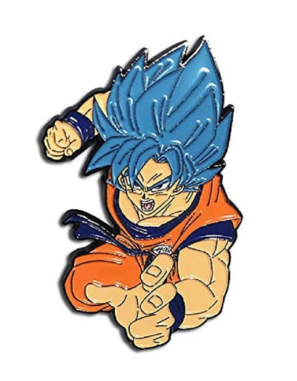 Dragon Ball Super Broly – Super Saiyan God Goku Attack Enamel Lapel Pin