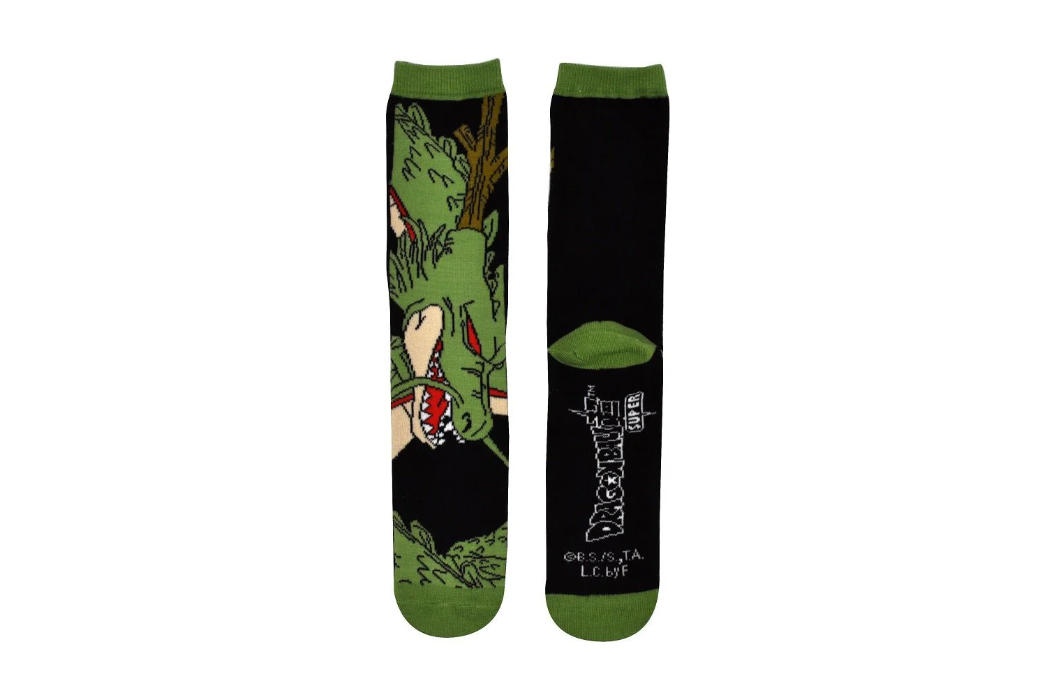 Dragon Ball Super Shenron Dragon Anime Crew Socks - Image 2