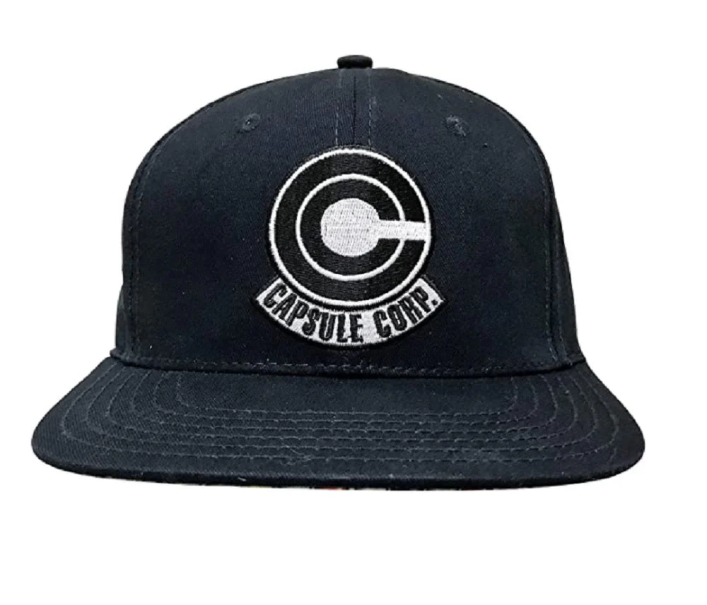 Dragon Ball Z Capsule Corp Symbol Snapback Hat