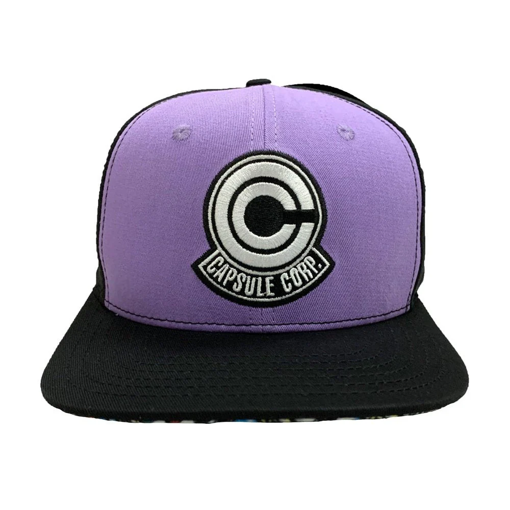 Dragon Ball Z Capsule Corp Symbol Trunks Snapback Hat