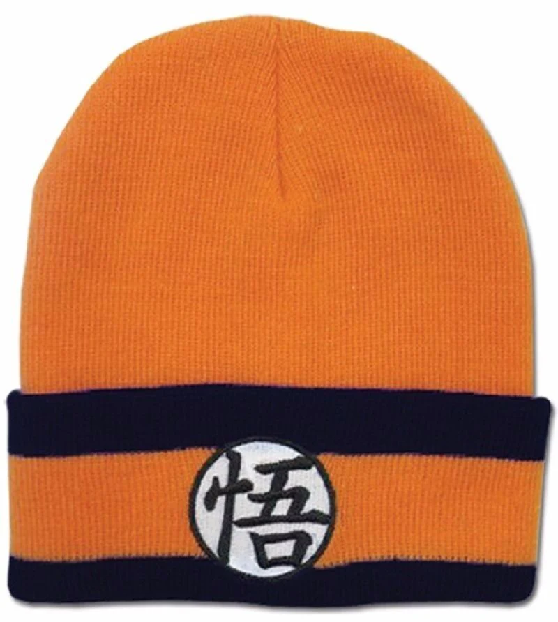Dragon Ball Z Goku Icon Symbol Dragon Ball Z Knit Beanie