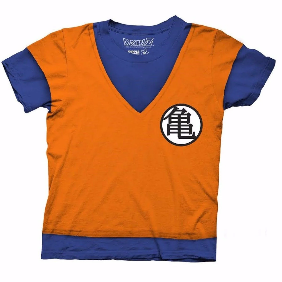Dragon Ball Z Goku Uniform Costume Cosplay Dbz Adult T-Shirt - Image 2