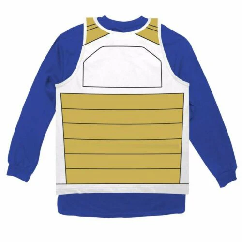 Dragon Ball Z Vegeta Saiyan Armor Costume Cosplay Shirt - Image 1