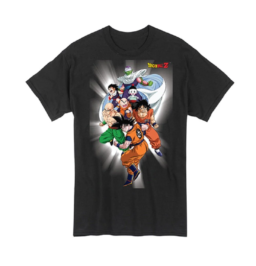 Dragon Ball Z - Z Figthers Group Adult T-Shirt - Image 1