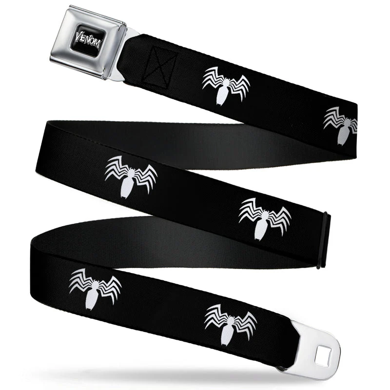 Venom Spider Logo Marvel Comics Seatbelt Belt - Image 1