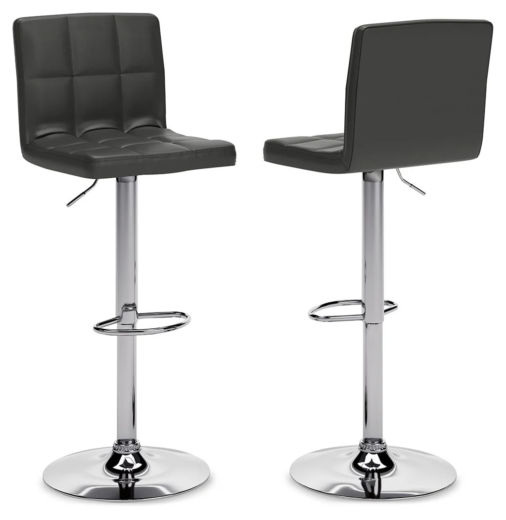 Bellatier – Adjustable Height Barstool (Set of 2)