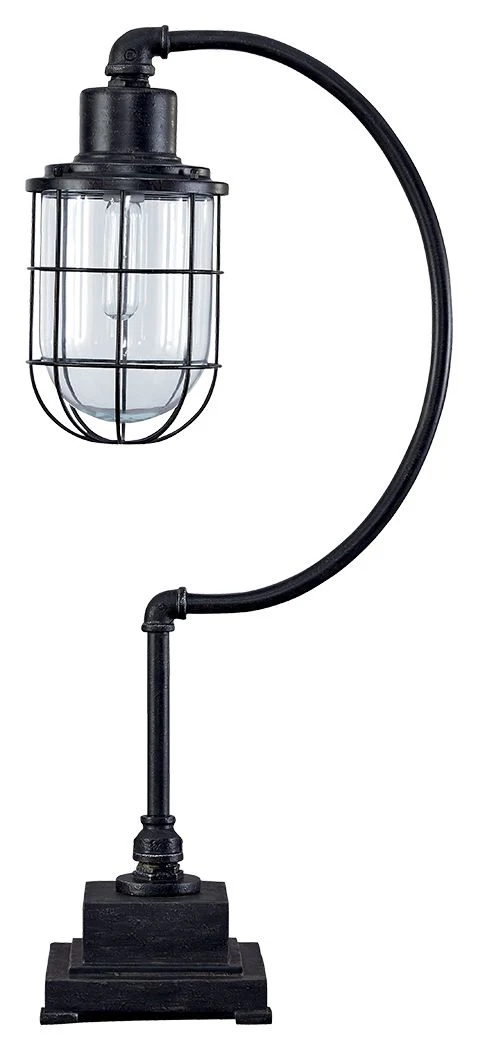 Jae - Metal Desk Lamp  - Antique Black - Image 1