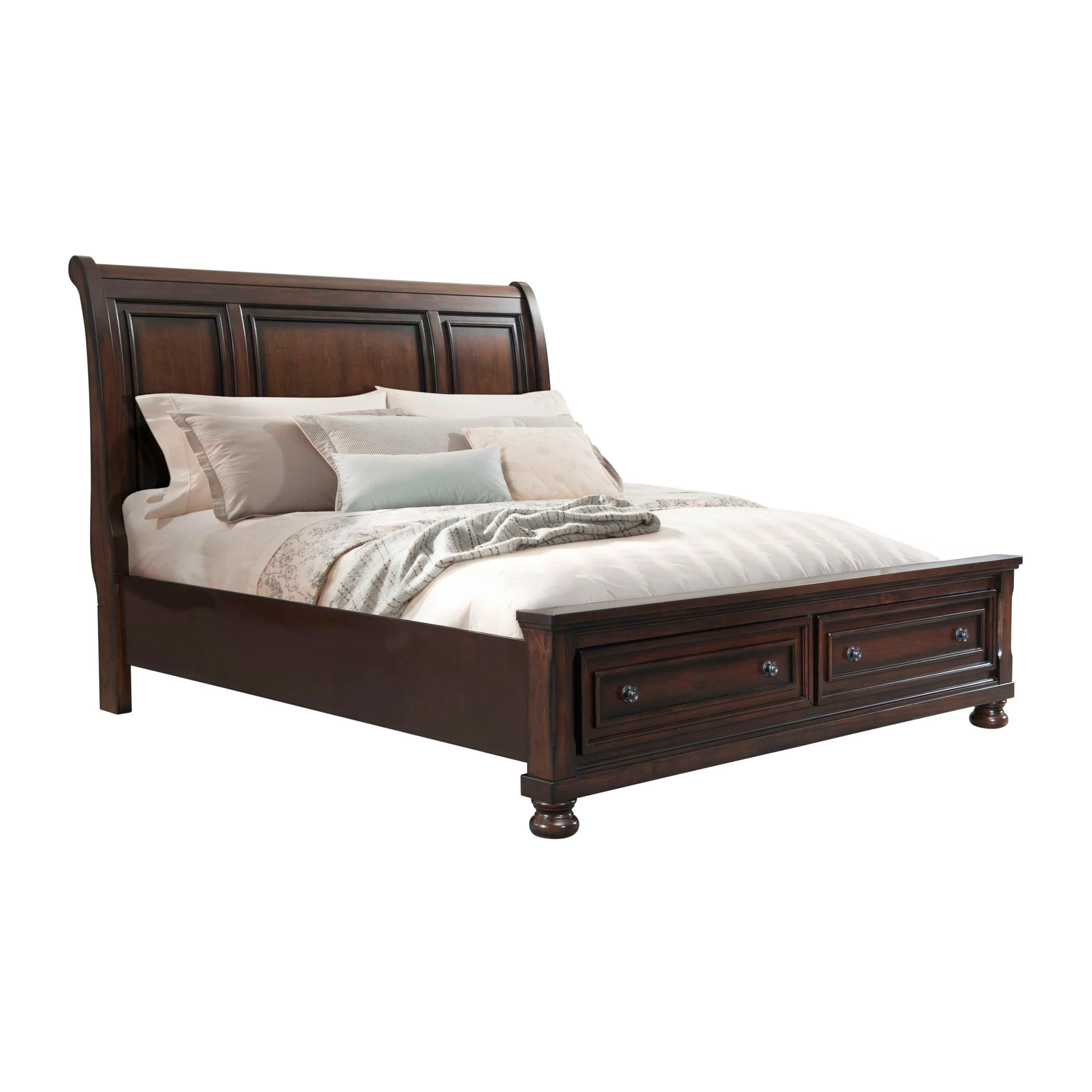Kingston – Bed With Storage Footboard And Non-Storage Rails