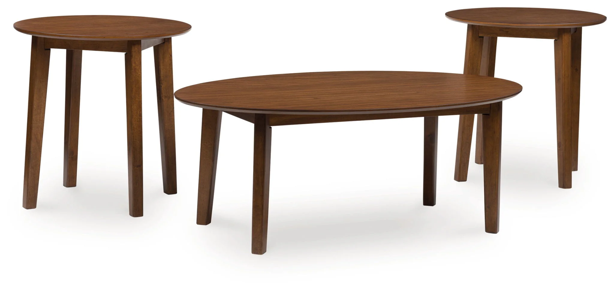 Gordonay – Occasional Table Set (Set of 3) – Brown