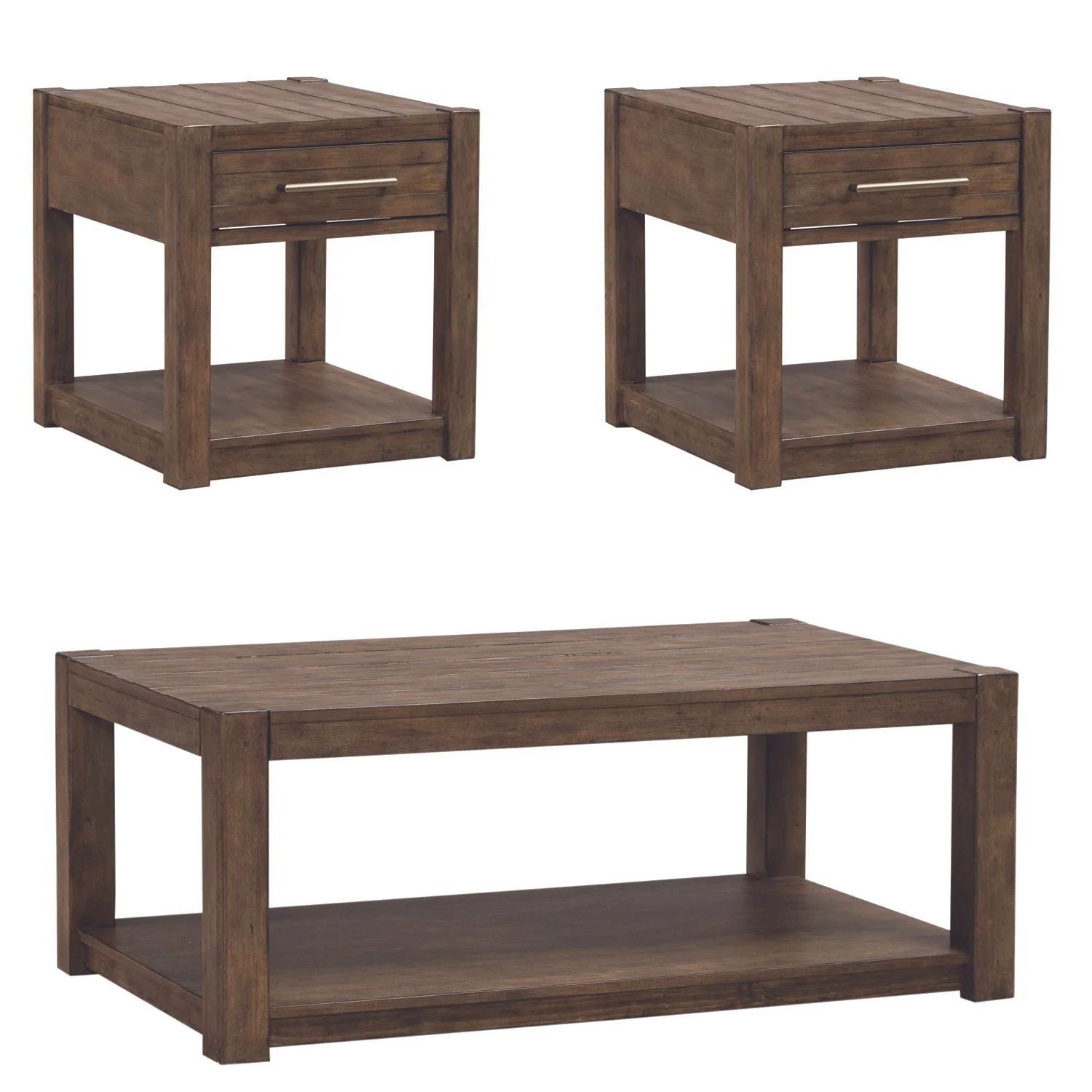 Broadmore - 3 Piece Set - Cobblestone Brown - Image 2