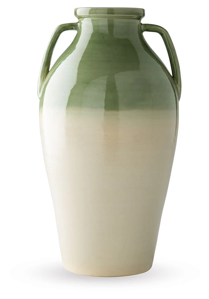 Andorbury - Vase - Green / Beige - Image 1
