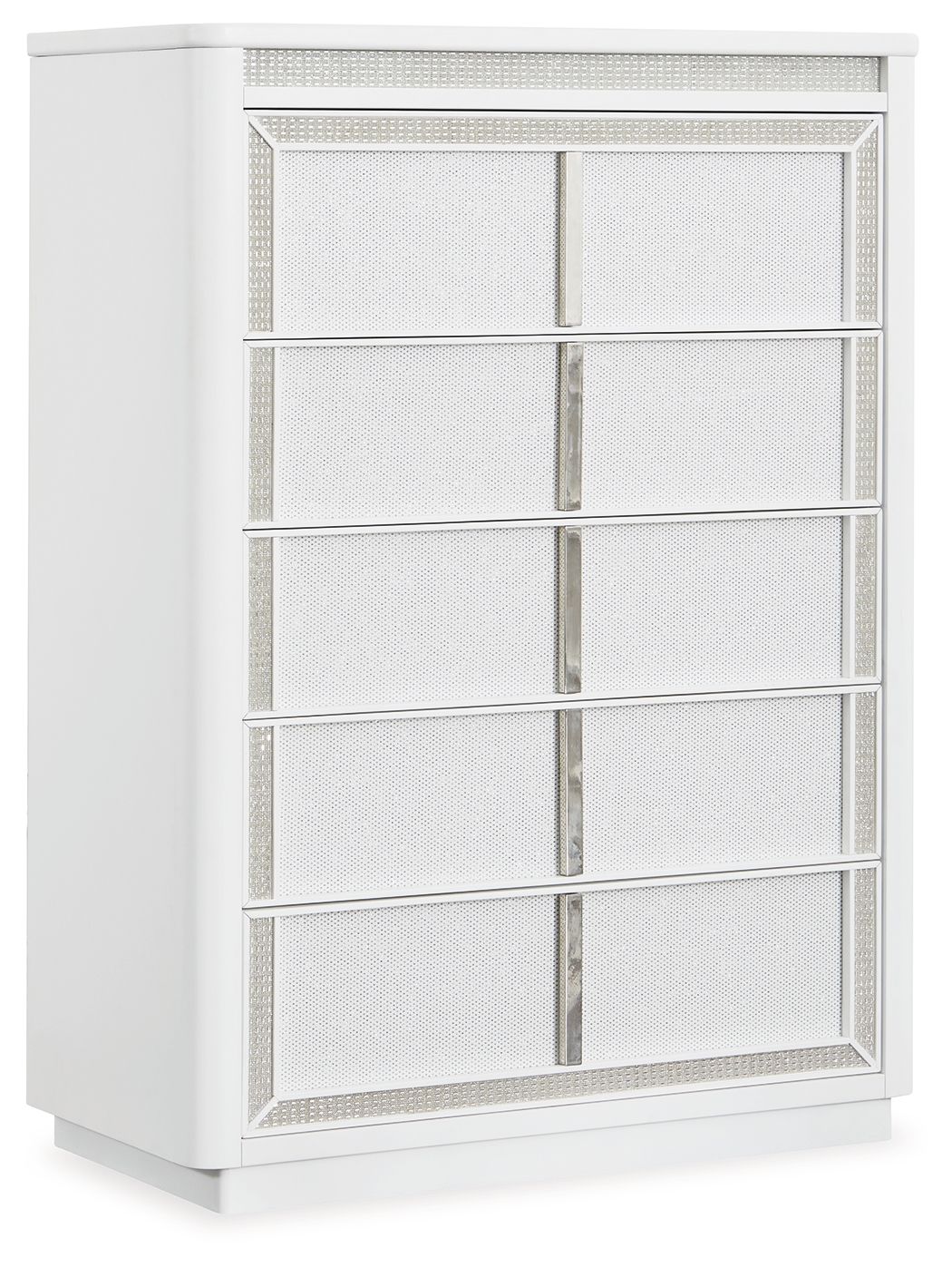 Chalanna - Five Drawer Chest - White - Image 1