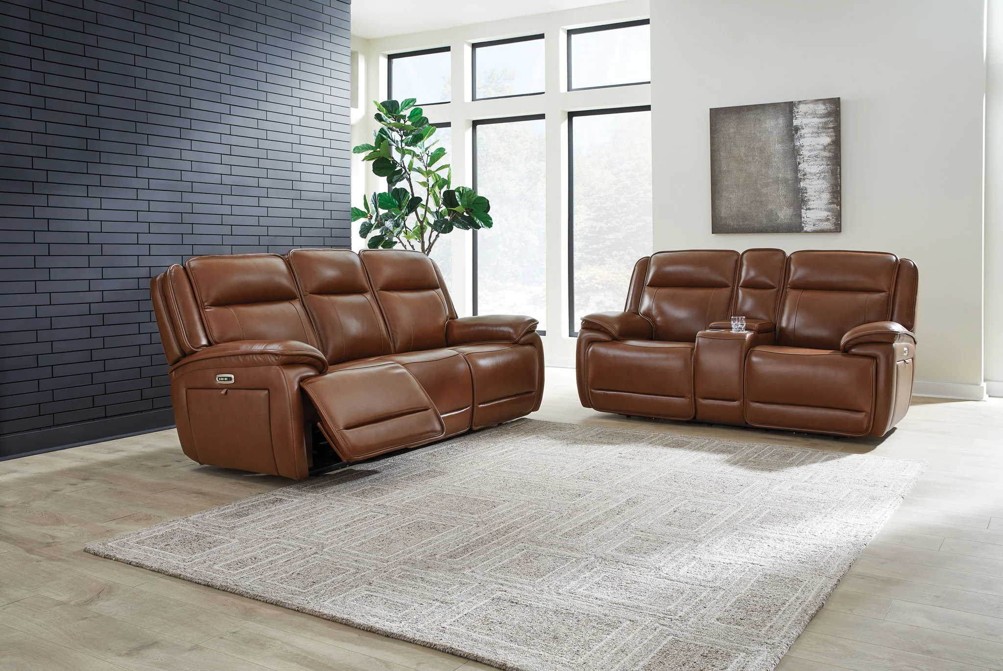 Healy Pier - Reclining Sofa Set - Image 1