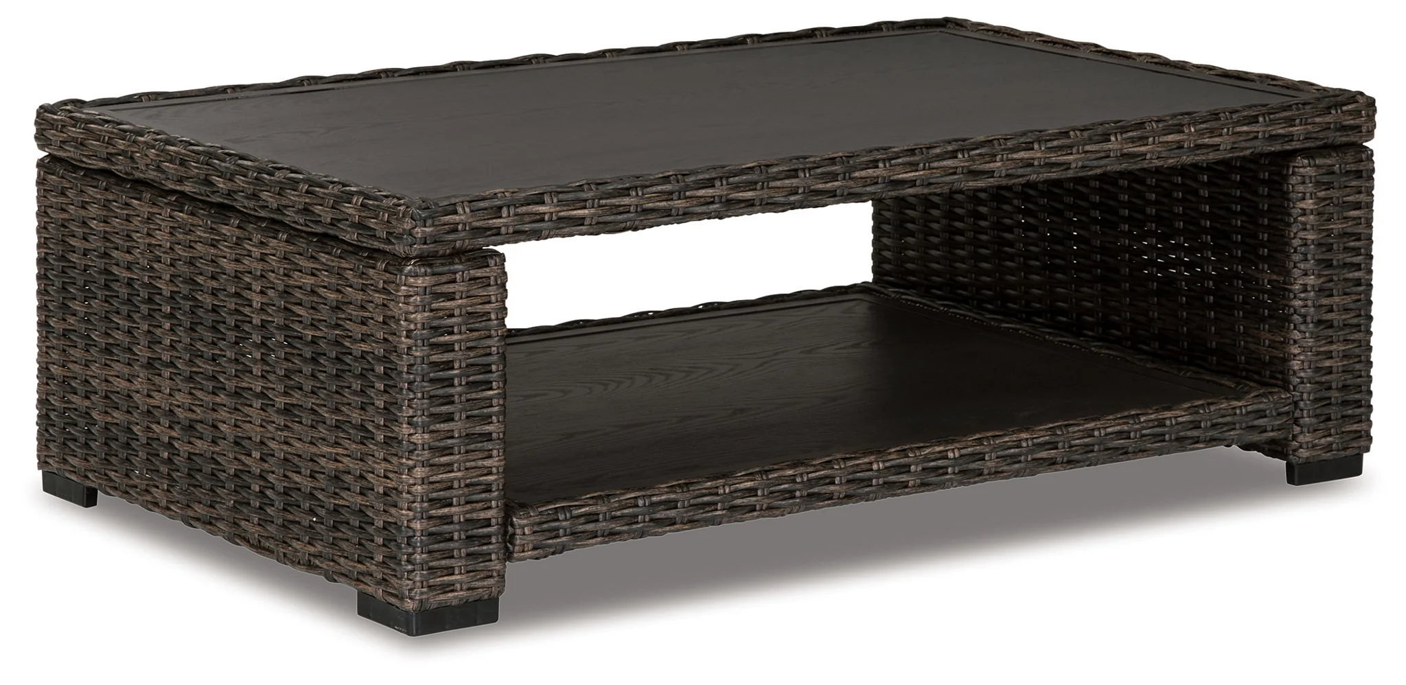 Grasson Lane - Rectangular Cocktail Table - Brown - Image 1