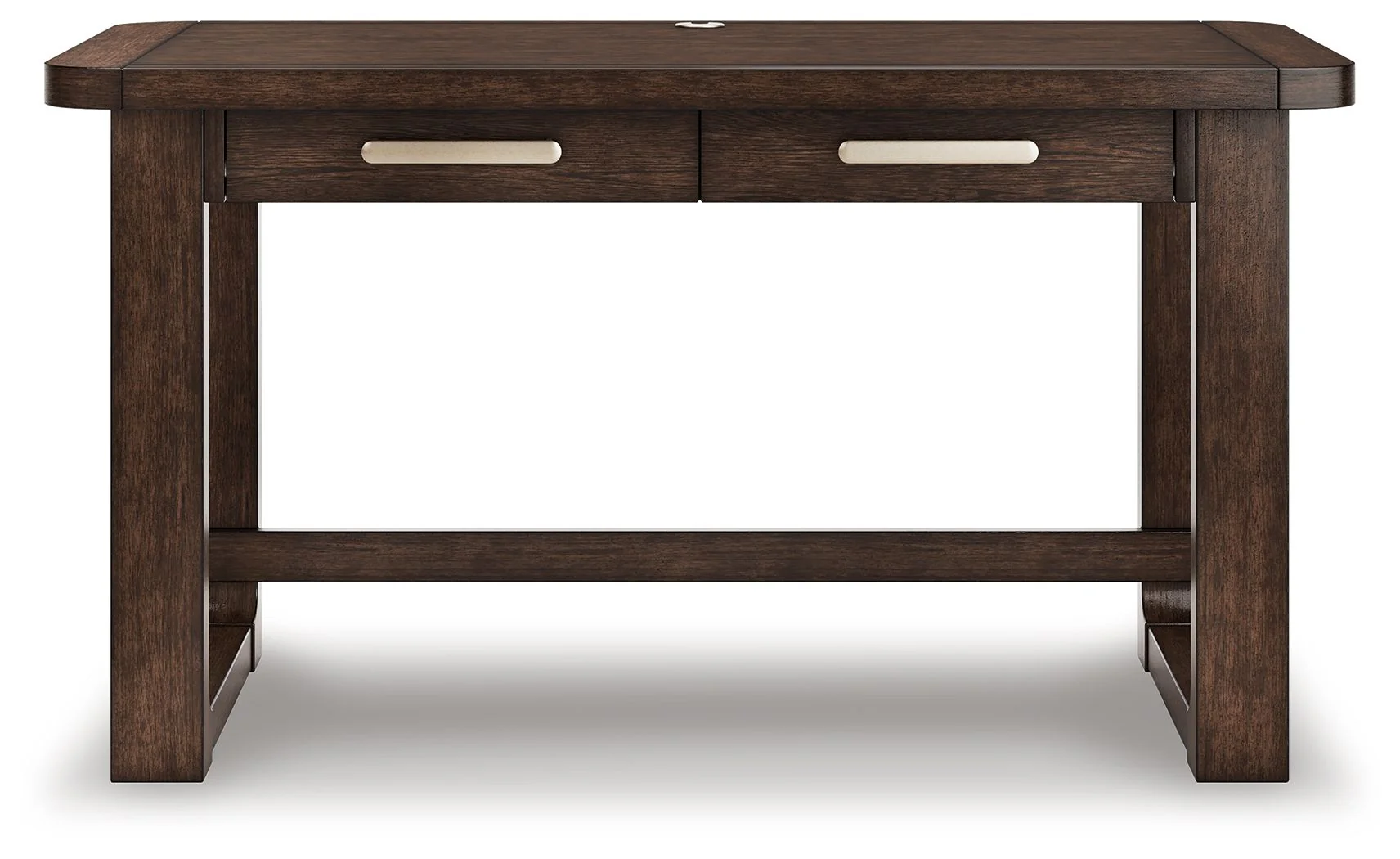 Breckington - Home Office Desk - Dark Brown - Image 3