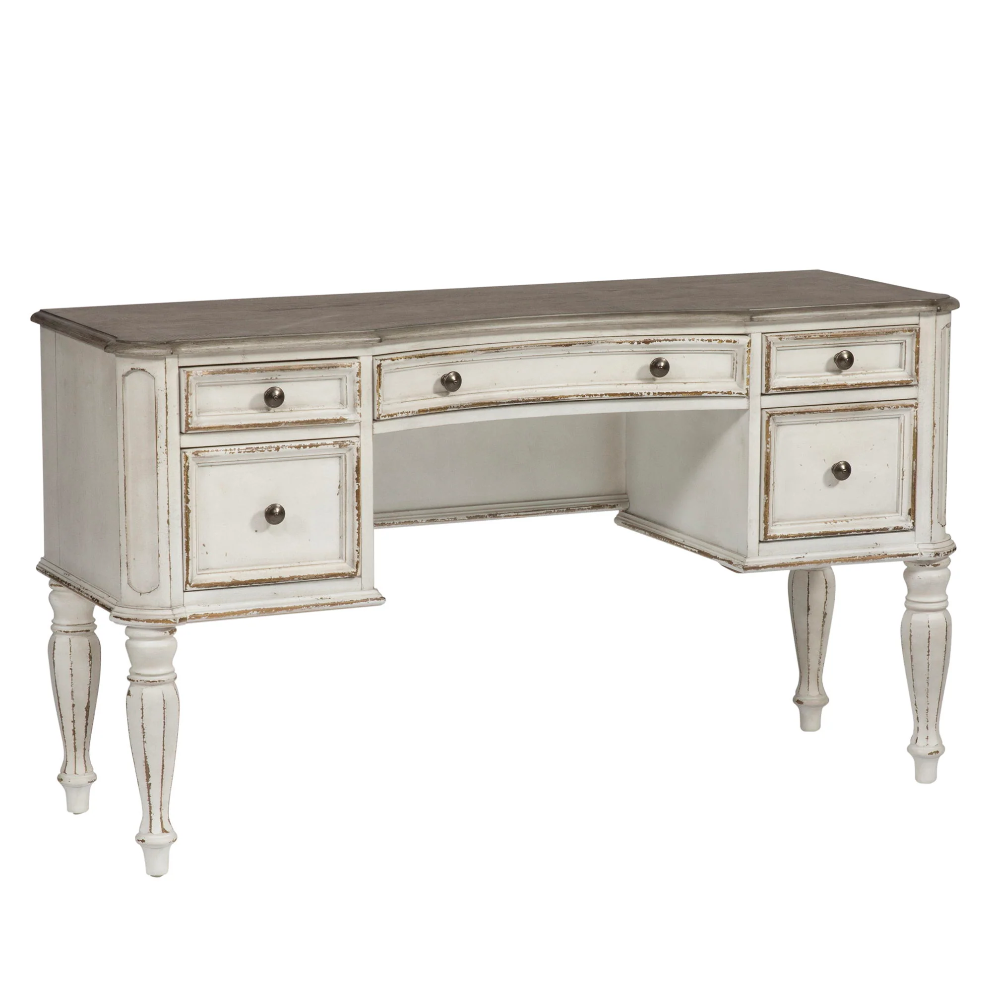 Magnolia Manor - Vanity Desk - Antique White - Image 3