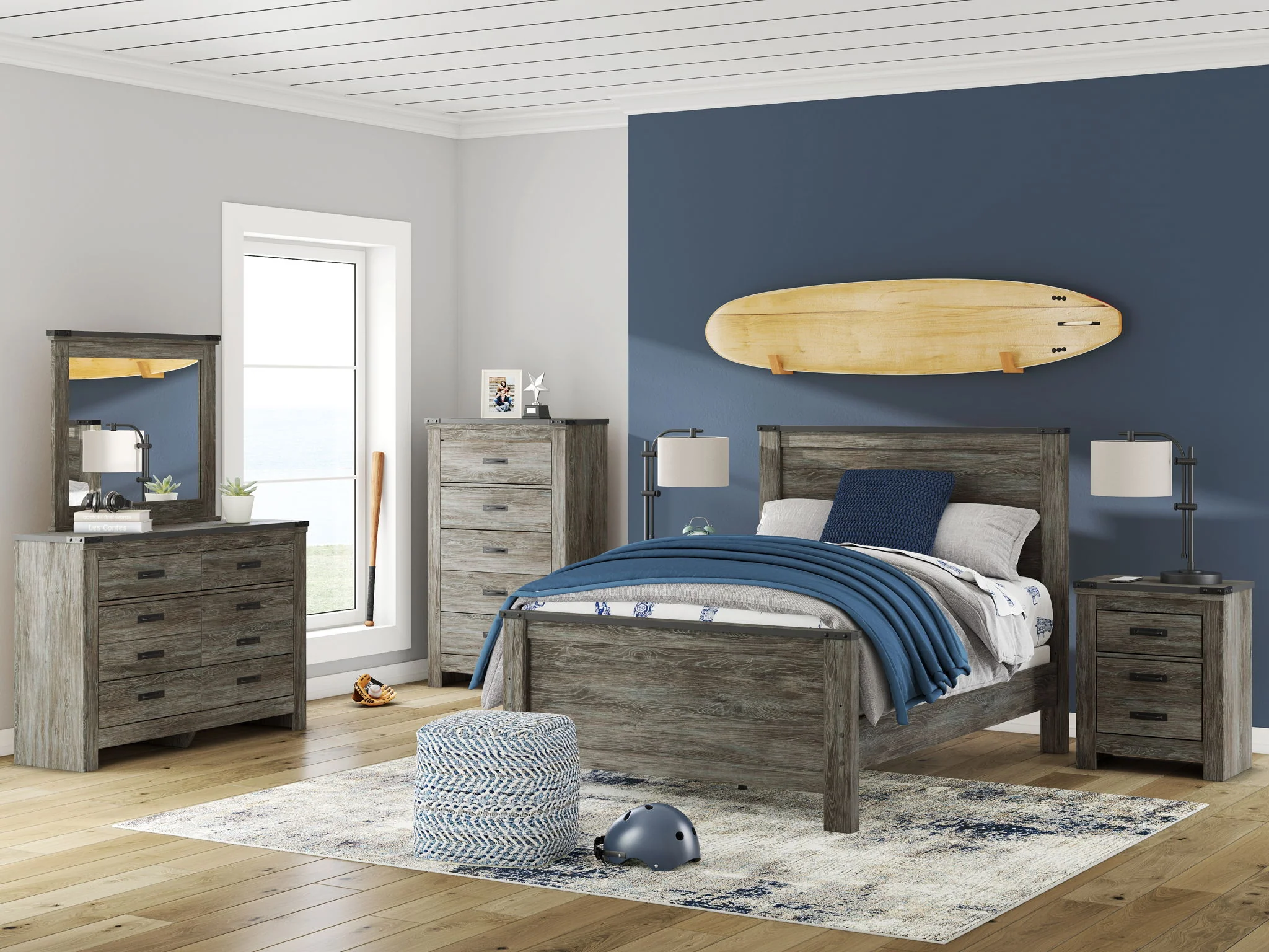 Frandern - Six Drawer Dresser - Image 1