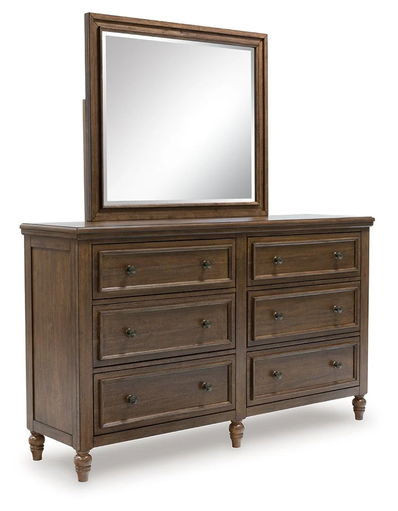Sturlayne - Dresser And Mirror - Brown - Image 1