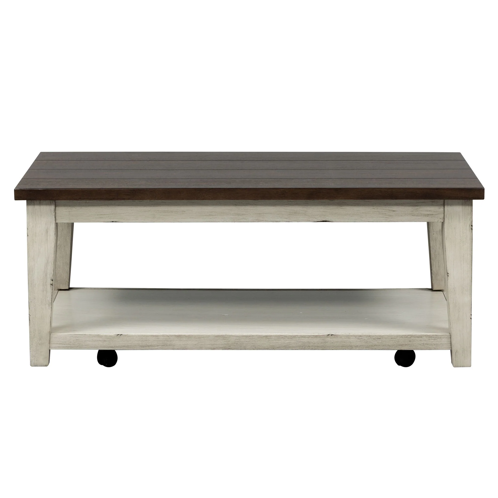 Arden Road - Rectangular Cocktail Table - Satin Cherry - Image 1