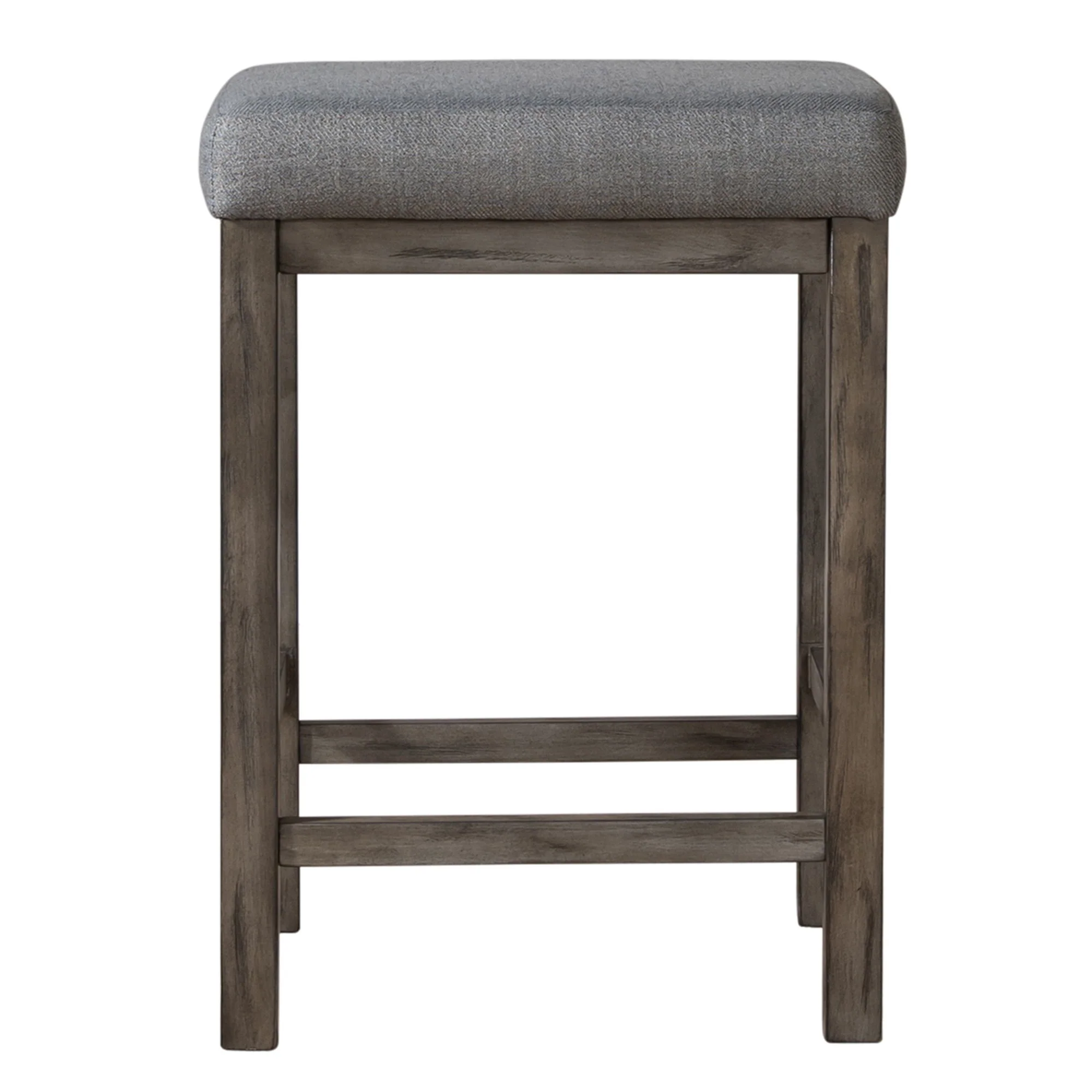 Hayden Way - Upholstered Console Stool - Gray - Image 3