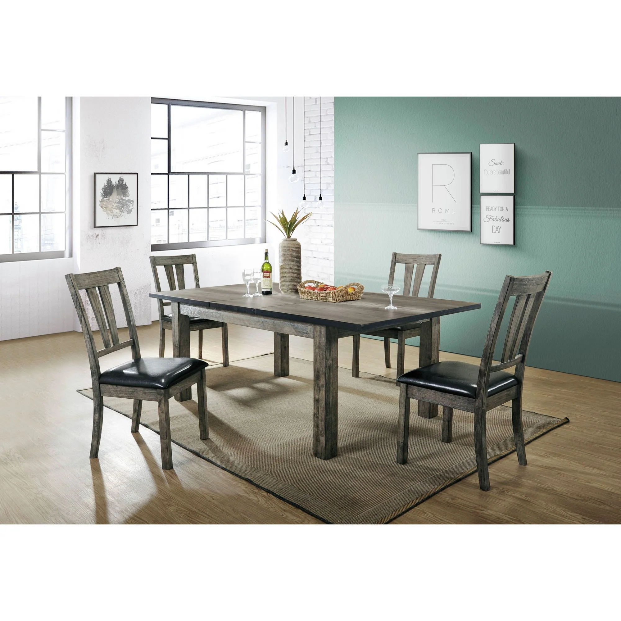 Nathan - Dining With Padded Seats Set - Image 1