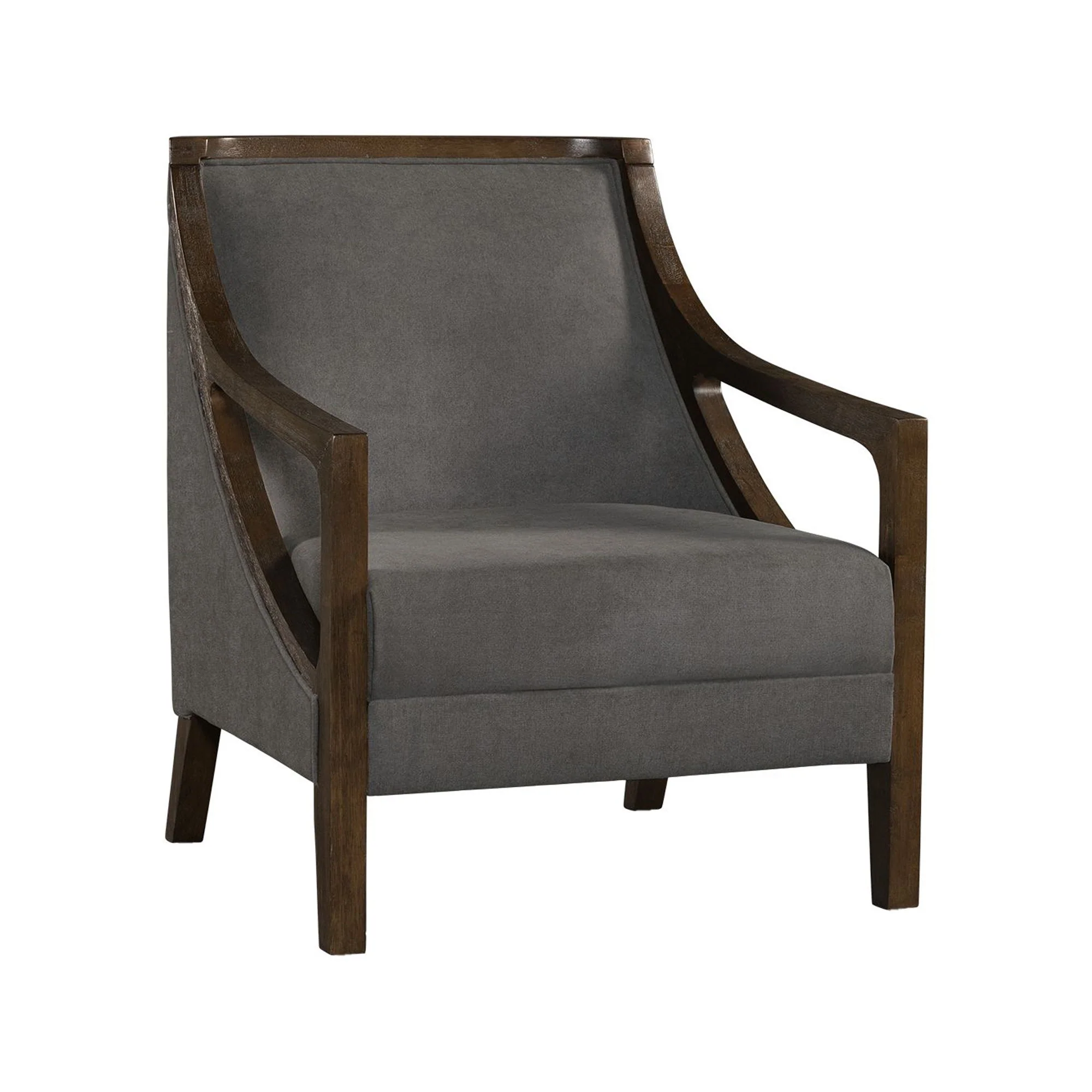 Hopkins - Accent Chair With Brown Frame - Image 2