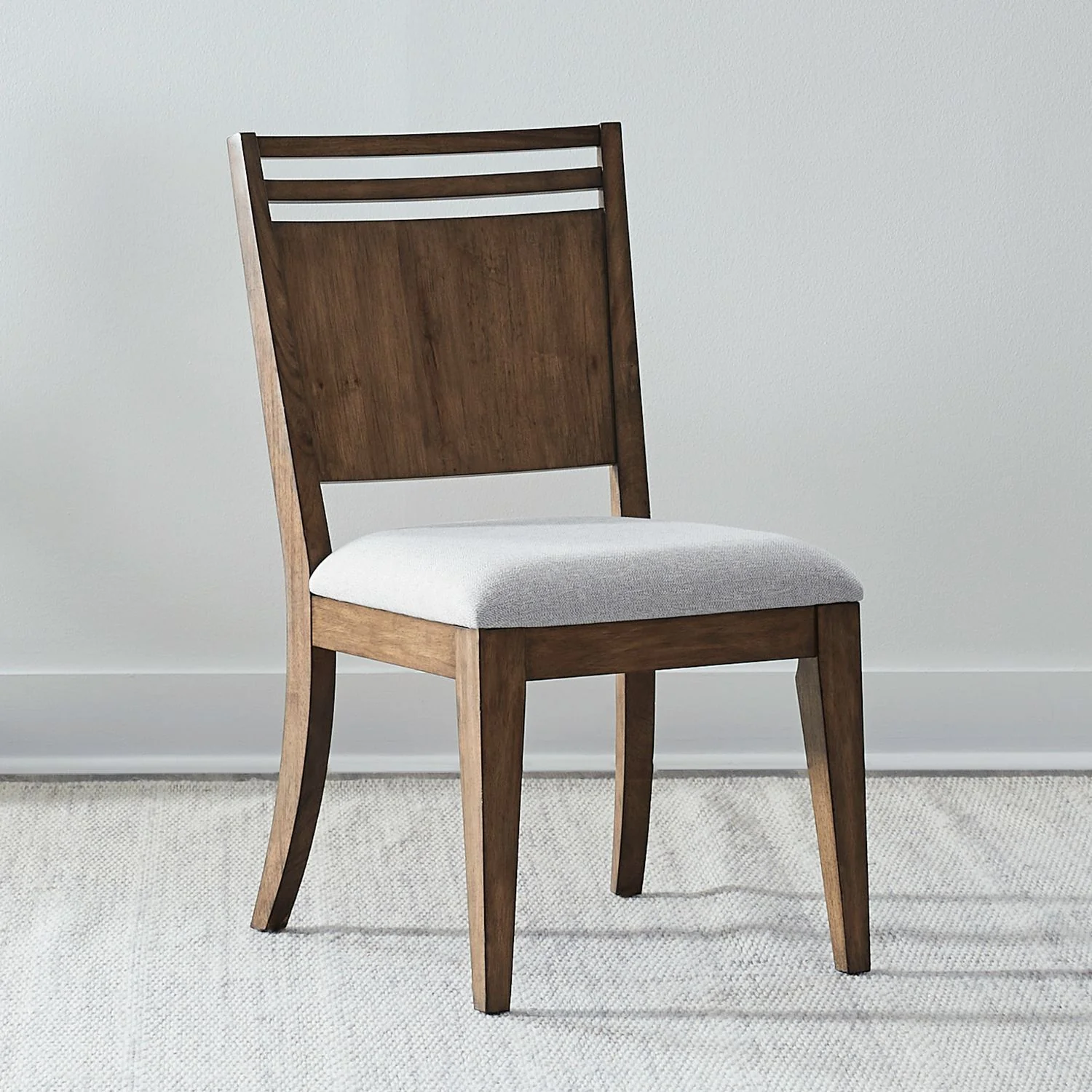 Shaker Lakes – Panel Back Side Chair – Harvest Brown