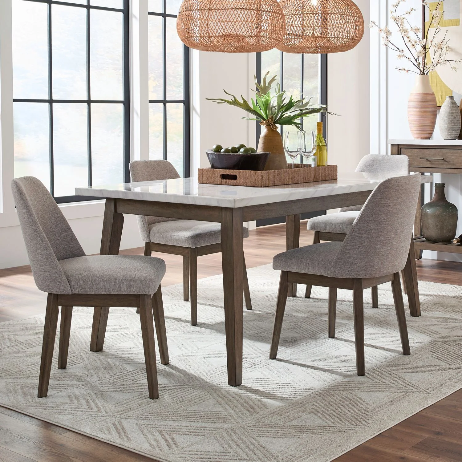 Edison - Rectangular Table Set - Image 1