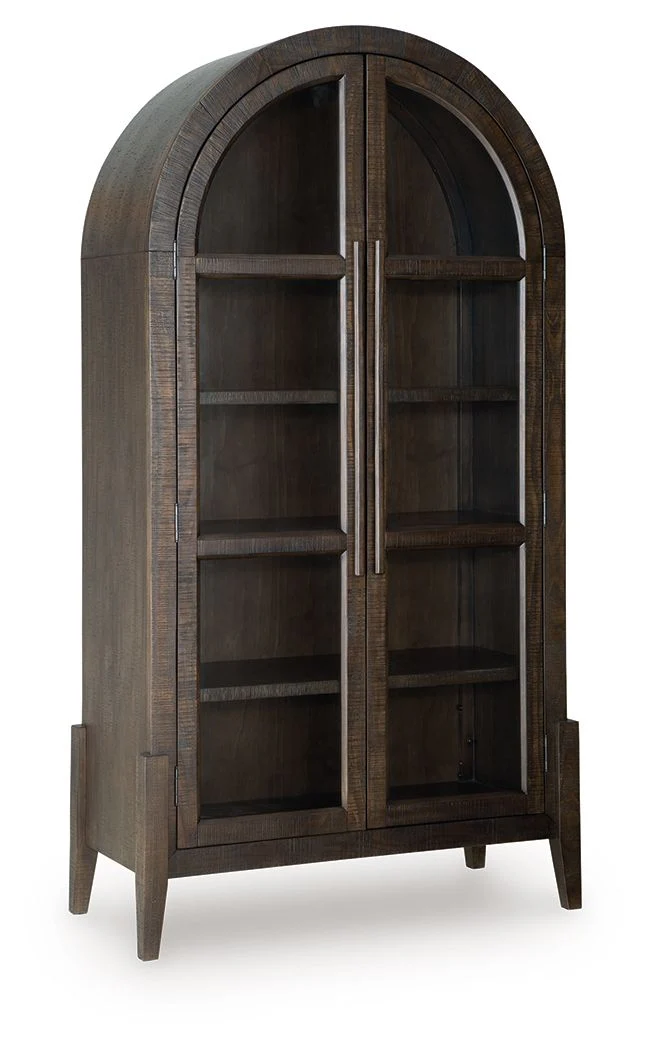 Benhall – Accent Cabinet – Dark Brown