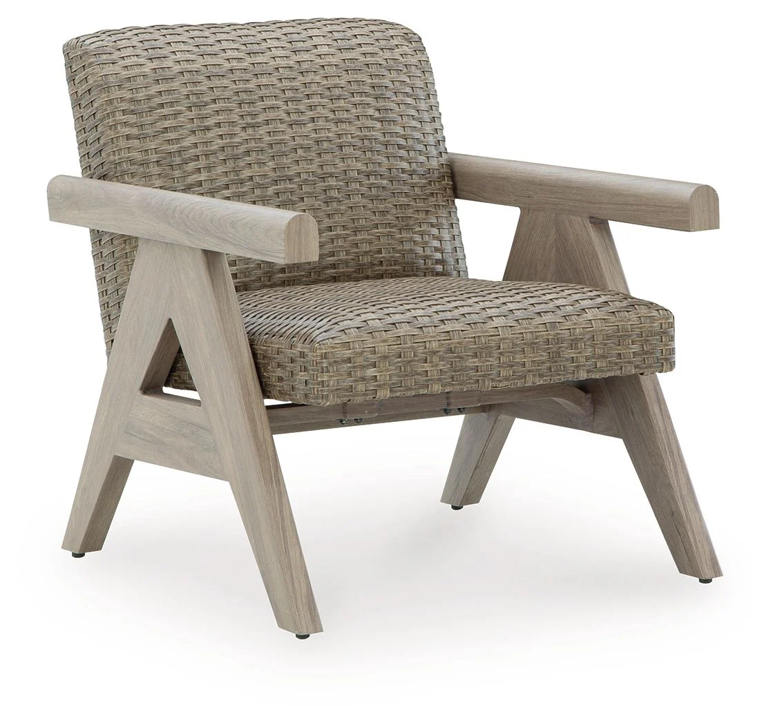 Cliff Trails – Rocking Lounge Chair – Beige