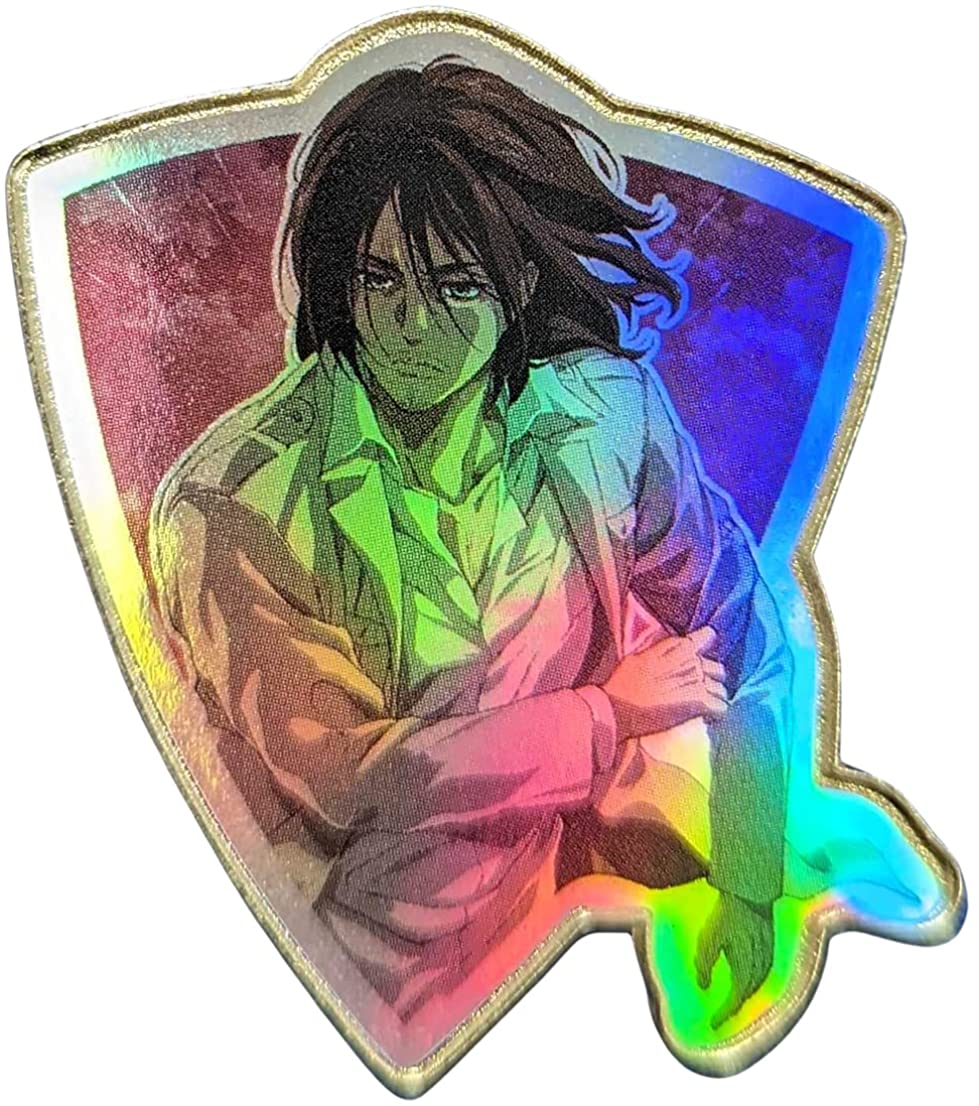 Eren Jaeger- Foil Shield Series – Attack on Titan Pin Zen Monkey Studios