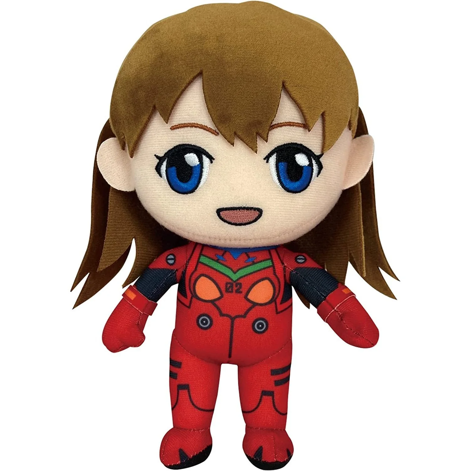 Evangelion New Movie - Asuka Langley Soryu Plugsuit Plush 8" Great Eastern Entertainment - Image 1