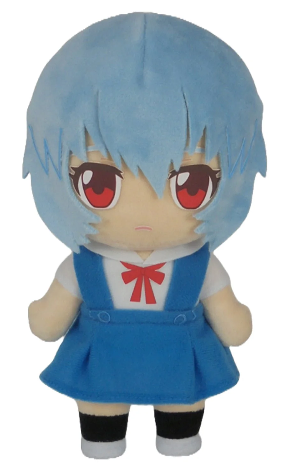 Evangelion New Movie - Rei Ayanami Movable Version Plush 8" H - Image 1
