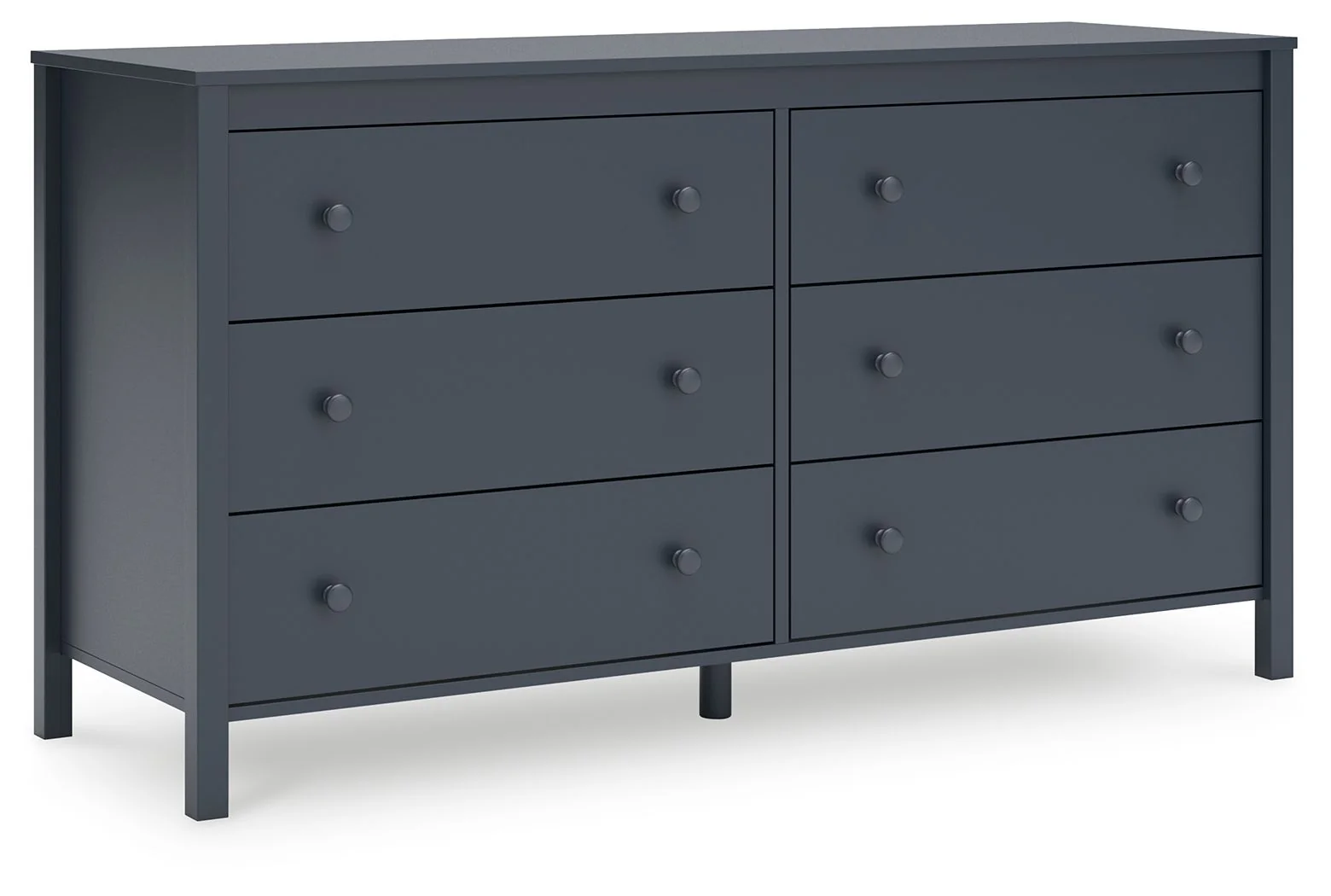 Simmenfort – Six Drawer Dresser – Navy Blue