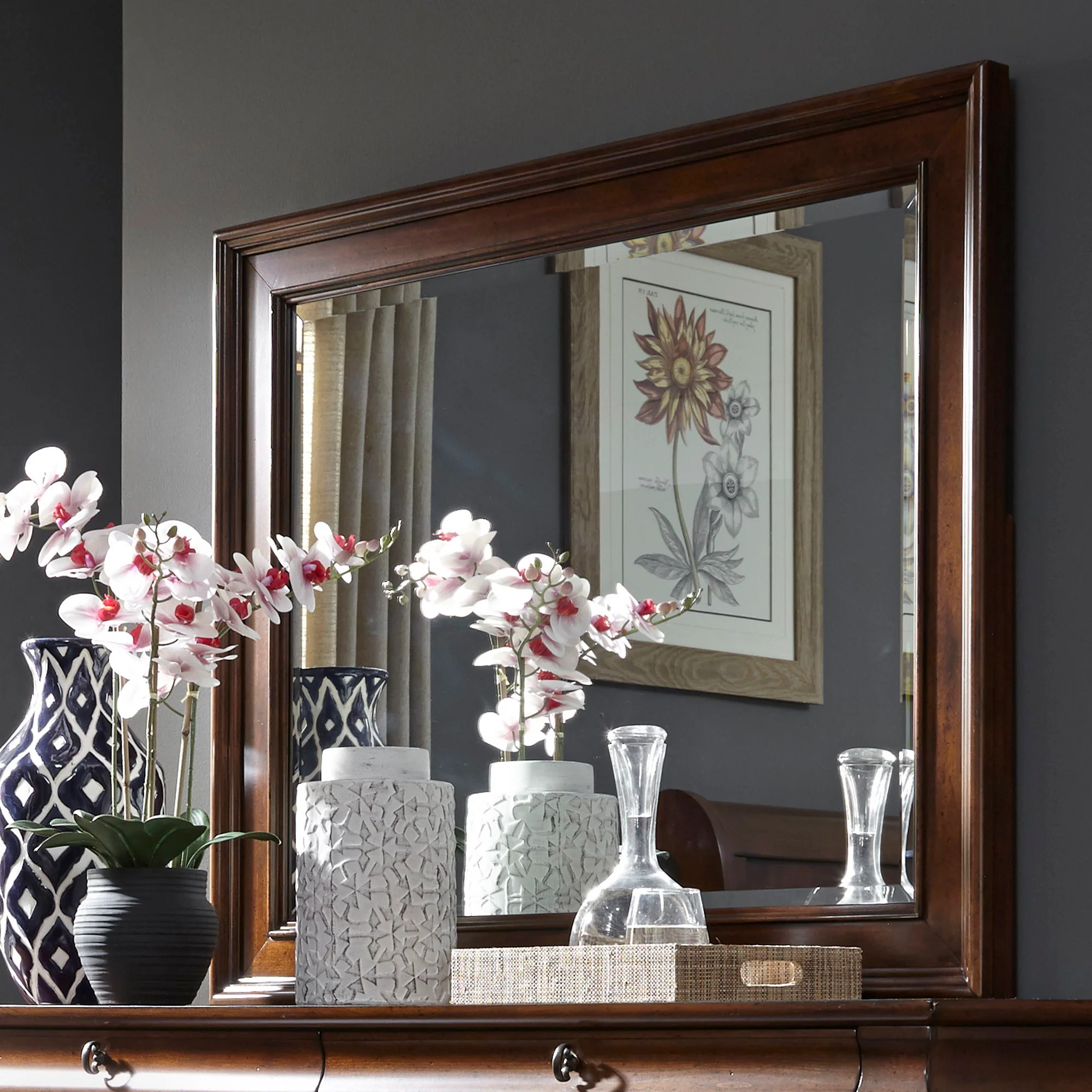 Rustic Traditions - Landscape Mirror - Image 1