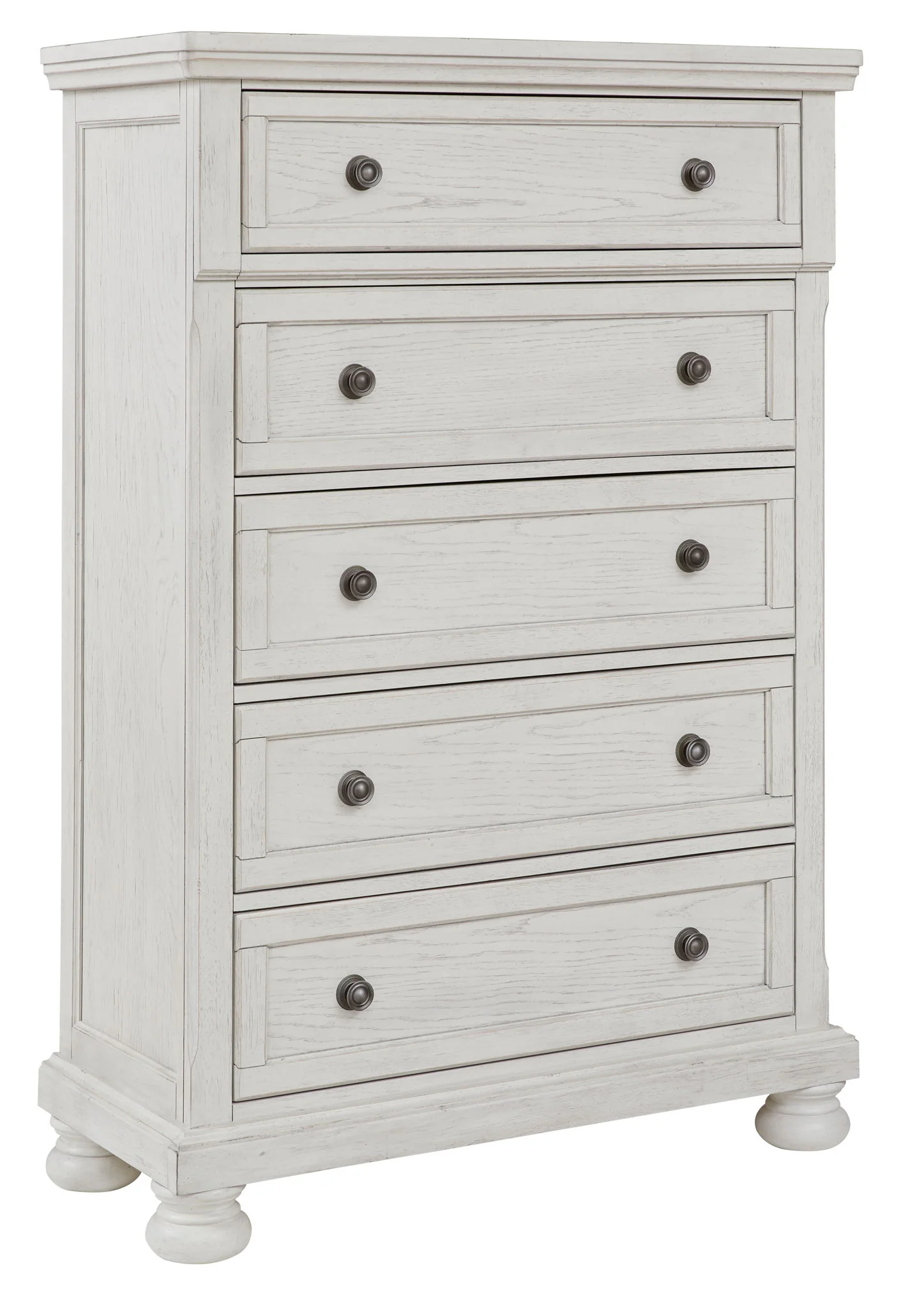Robbinsdale - Five Drawer Chest - Antique White - Image 1